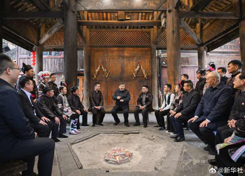 信团鼓楼话振兴，习近平：祝你们的日子越过越红火(图4)