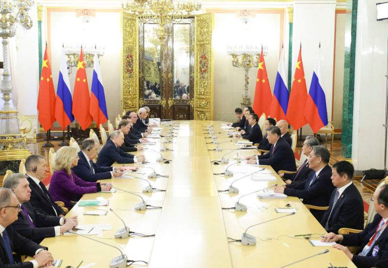 习近平同俄罗斯总统普京会谈(图5)