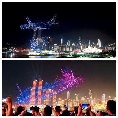 经济政策一线微观察｜低空经济点亮夜消费 无人机“科技流量”激活文旅新动能 - ��ý���鱨��վ