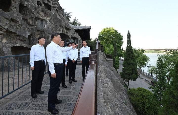 习近平：坚定信心推动高质量发展高效能治理 奋力谱写中原大地推进中国式现代化新篇章(图7)