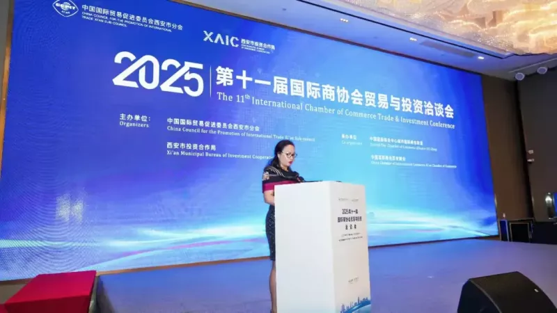打造丝路经贸合作新高地——2025第十一届国际商协会贸易与投资洽谈会在西安启幕(图4)