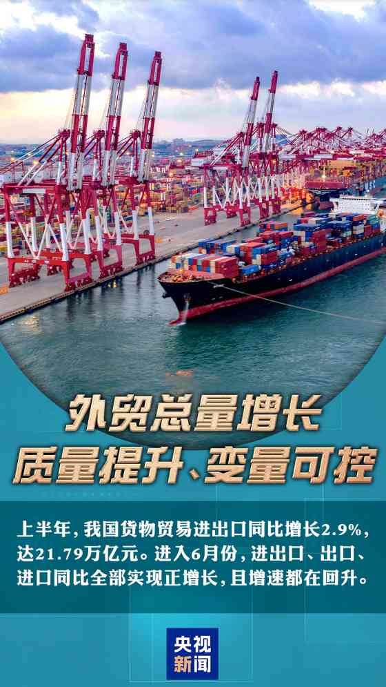 中国经济半年报丨重磅数据接连发布 多维度带你看中国发展“节节高”(图2)