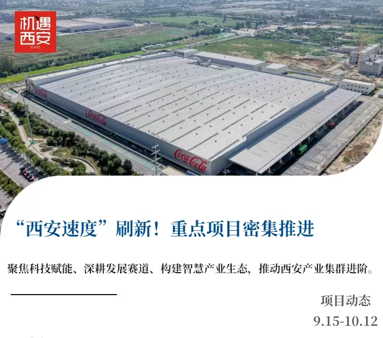 投资西安 | “西安速度”刷新！重点项目密集推进（9.15-10.12）(图1)
