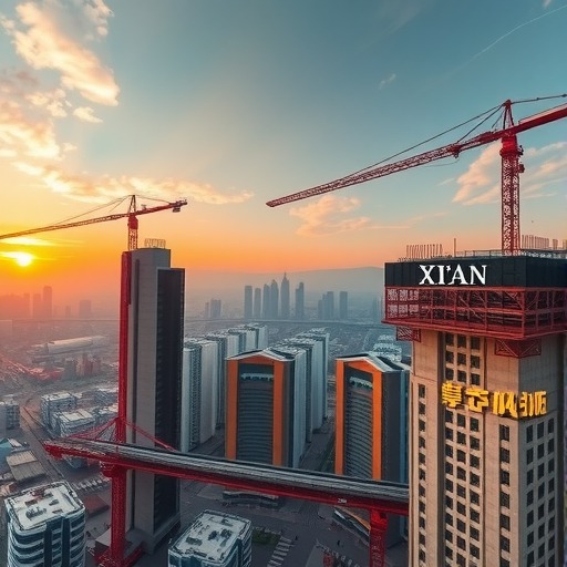 西安重点项目建设冲刺全年“红”(图1) 西安重点项目建设冲刺全年“红”(图1)