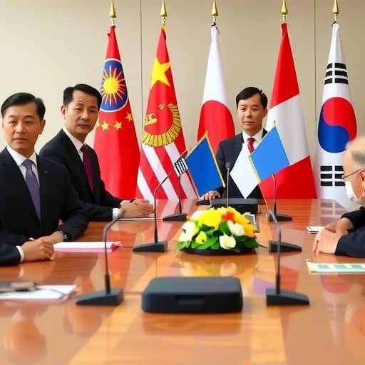 中国人民银行行长潘功胜出席并主持东盟与中日韩财长和央行行长会(图1)